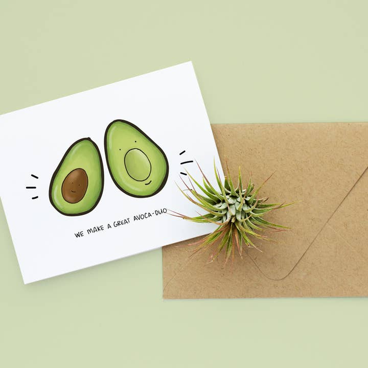Itscathywu - Wholesale Liefdeskaartje - We maken een geweldig Avoca-duo