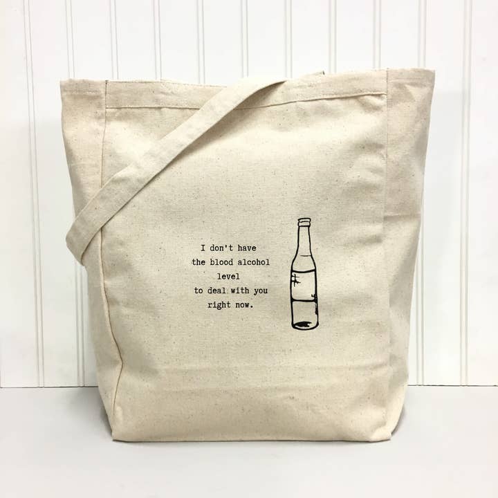 Tote Bag - Blood Alcohol for wholesale by Things UnCommon