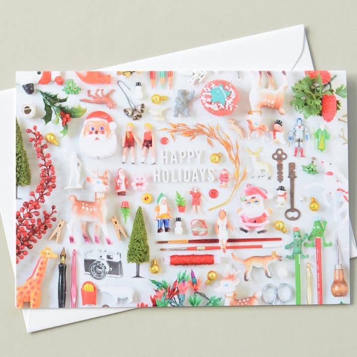 Imaginary Animal - Wholesale Christmas Card - Tiny Things Holiday Collection Greeting Card or Postcard3