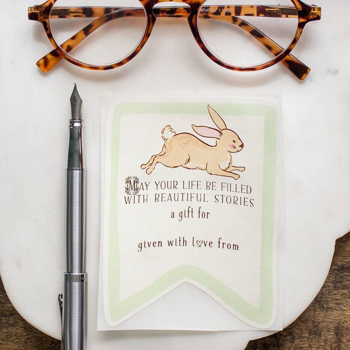 Assiettes bébé lapin vert pour la vente par Sunshine and Ravioli