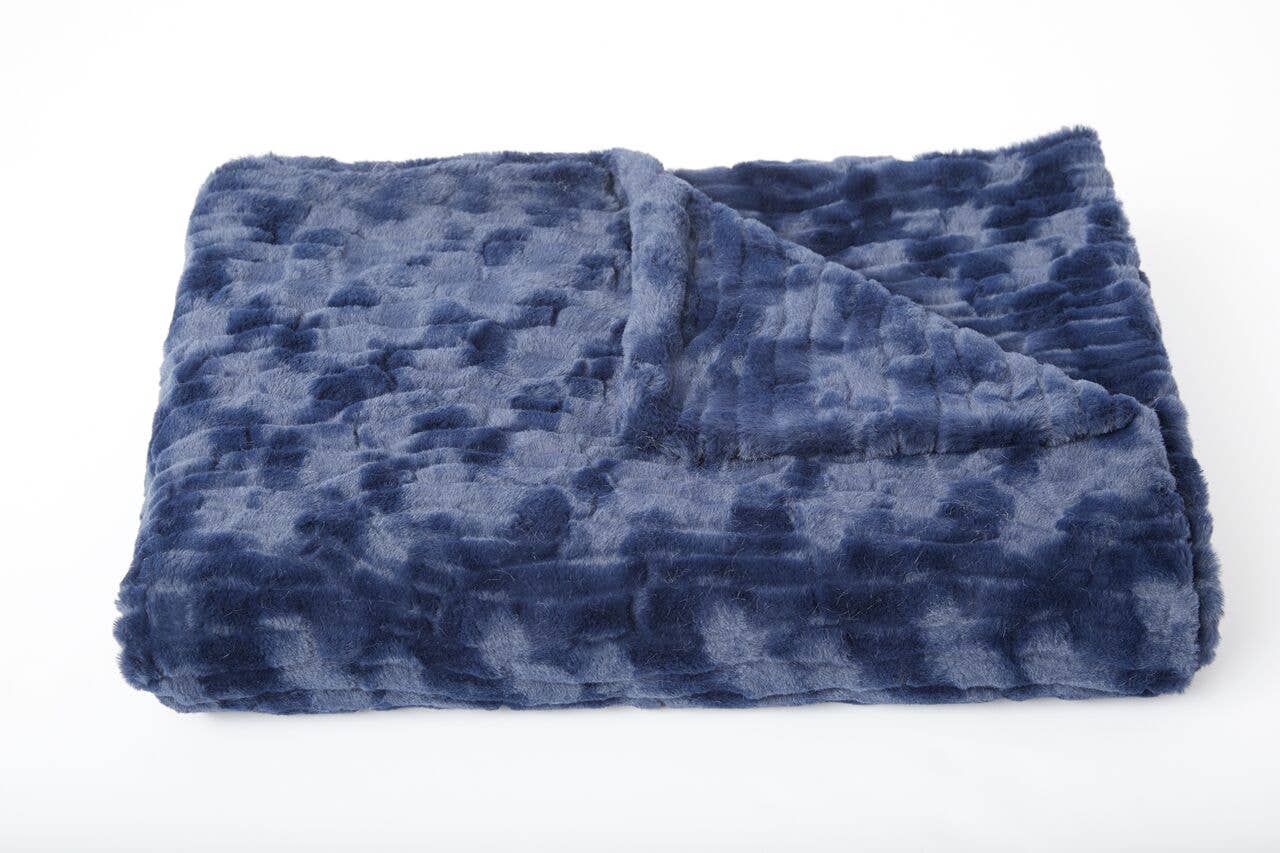 Tourance - Wholesale Throw Blanket - Throw - Le Marais Navy1