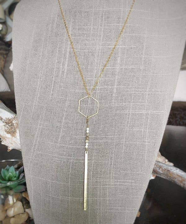 Fearless Memories Jewelry - Wholesale Pendant/Charm Necklace - Season of Change Necklace - Tiny Leaf Jasper0