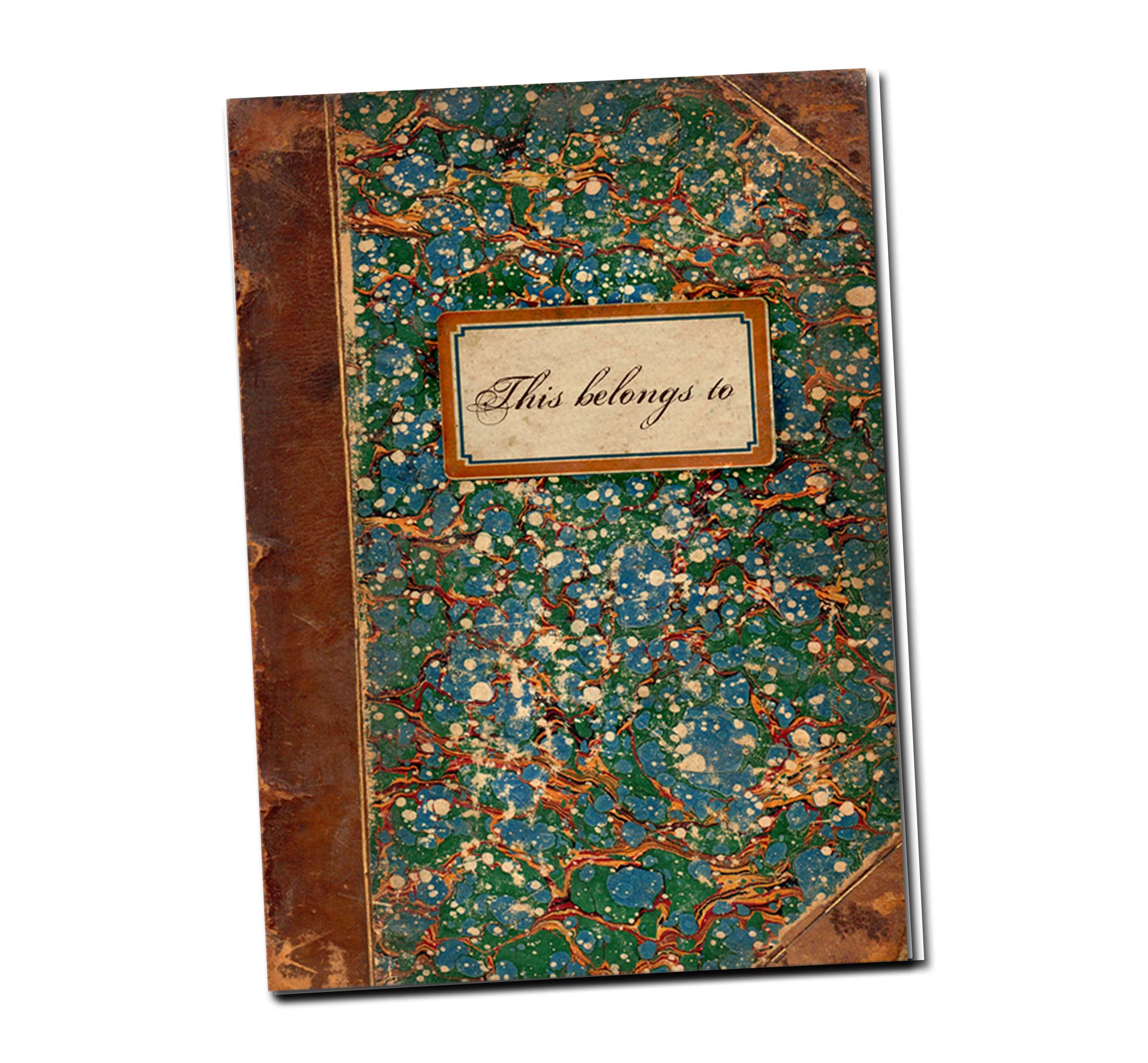 Fly Paper Products - Wholesale Everyday Greeting Card - This Belongs To Book Quote Card0