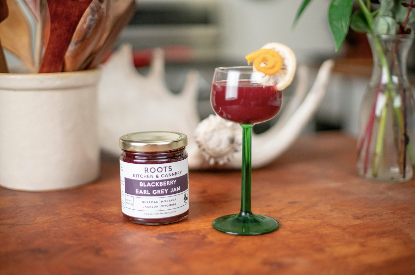Roots Kitchen & Cannery - Wholesale Jam/Jelly - Blackberry Earl Grey Jam1