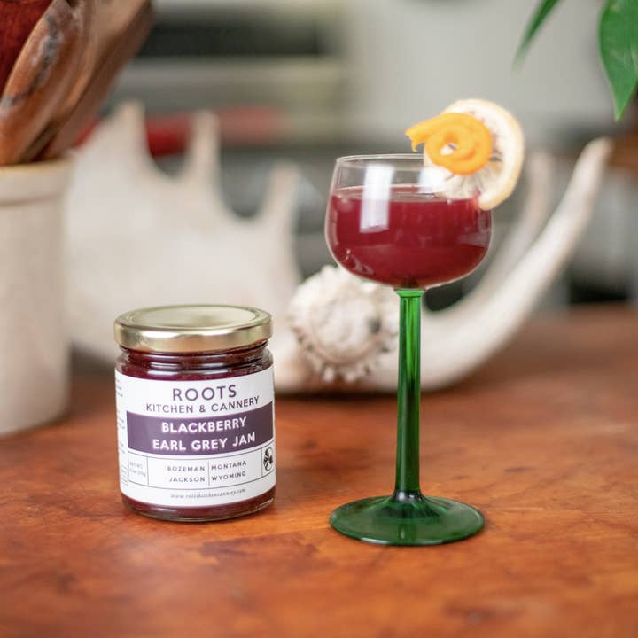 Roots Kitchen & Cannery - Wholesale Jam/Jelly - Blackberry Earl Grey Jam1