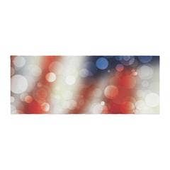 Patriot Abstract Bed Runner for wholesale by Bedding By Kess Inhouse
