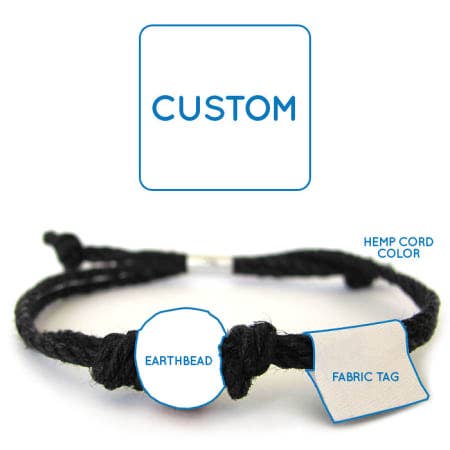 Earth Bands - Wholesale Beaded Bracelet - Custom Assorted Hemp Beaded Bracelet2