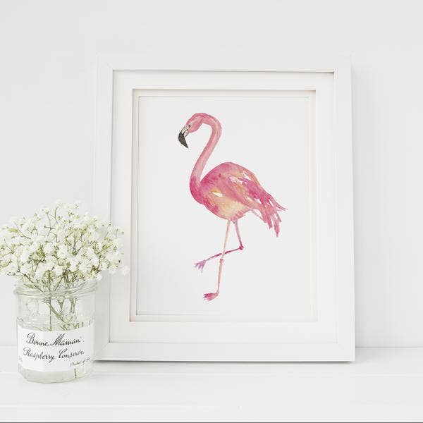 Cami Monet - Wholesale Art Print - Flamingo Art Print