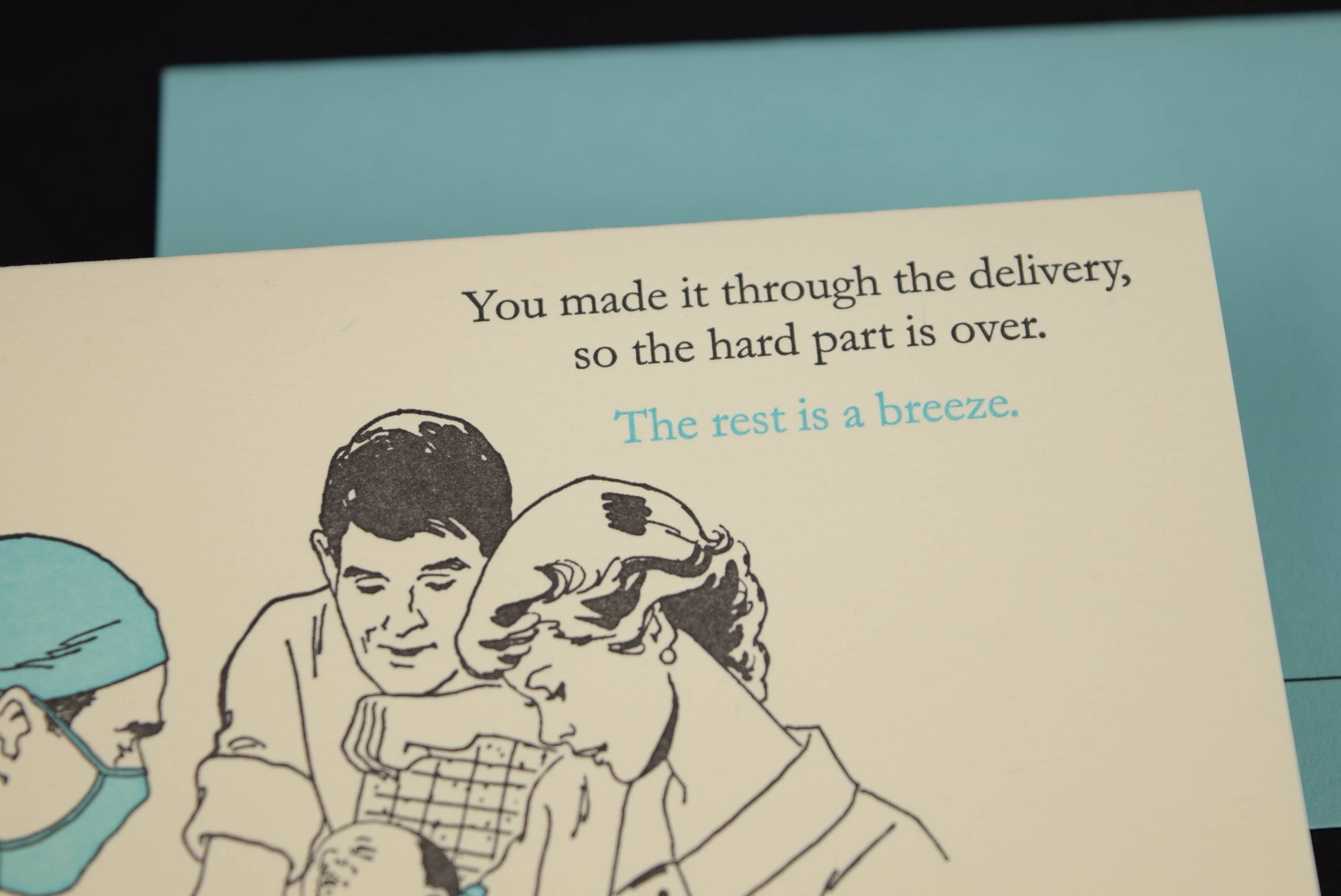 Oddball Press LLC - Wholesale Baby Card - Baby Breeze Card1