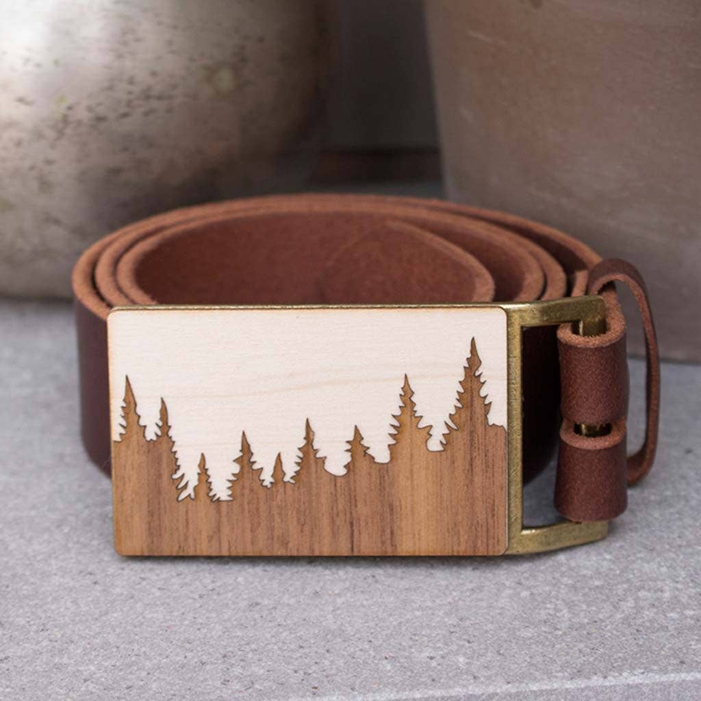 Treeline and Tide – wholesale Belt buckle – Unisex – Belt Buckle - Forest2