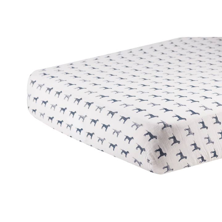 Newcastle Classics - Wholesale Cot/Crib Sheets - Dalmatian Cotton Crib Sheet