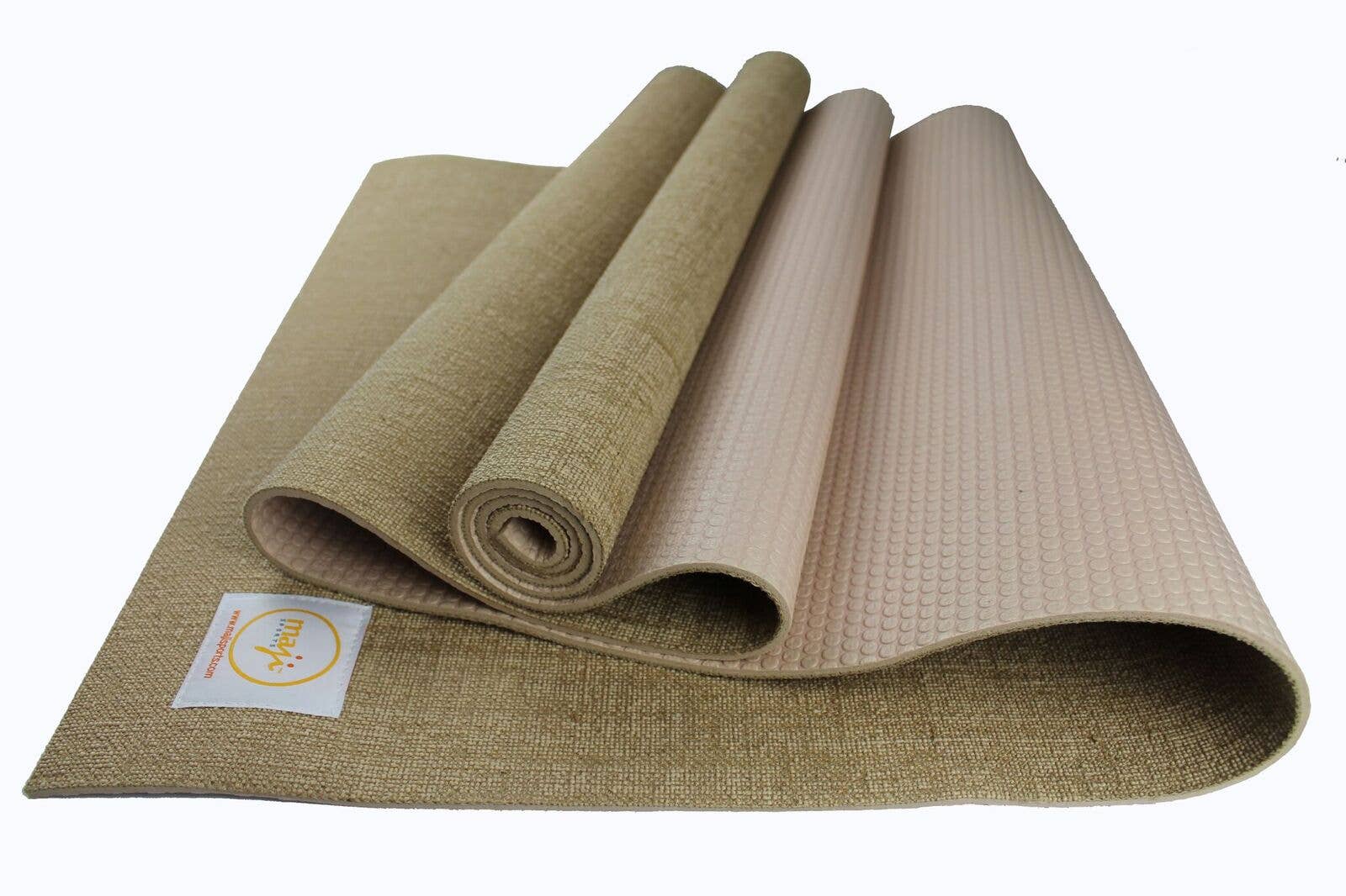 Maji Sports, LLC - Wholesale Yoga Mat - Jute Yoga Mat - 24" x 72" x 5"10