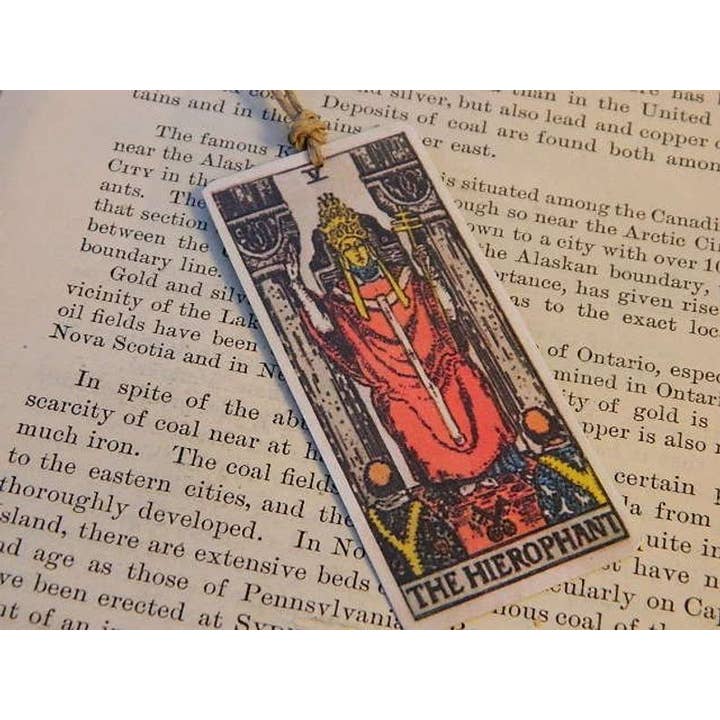 The Hierophant Bookmark for wholesale by Sarah Wood Studio