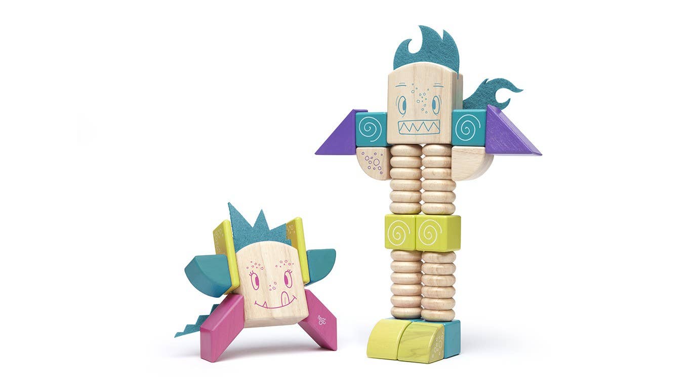 Tegu - Wholesale Building Set - Kids - Beans and Tumtum - Magnetic Wooden Block Set3