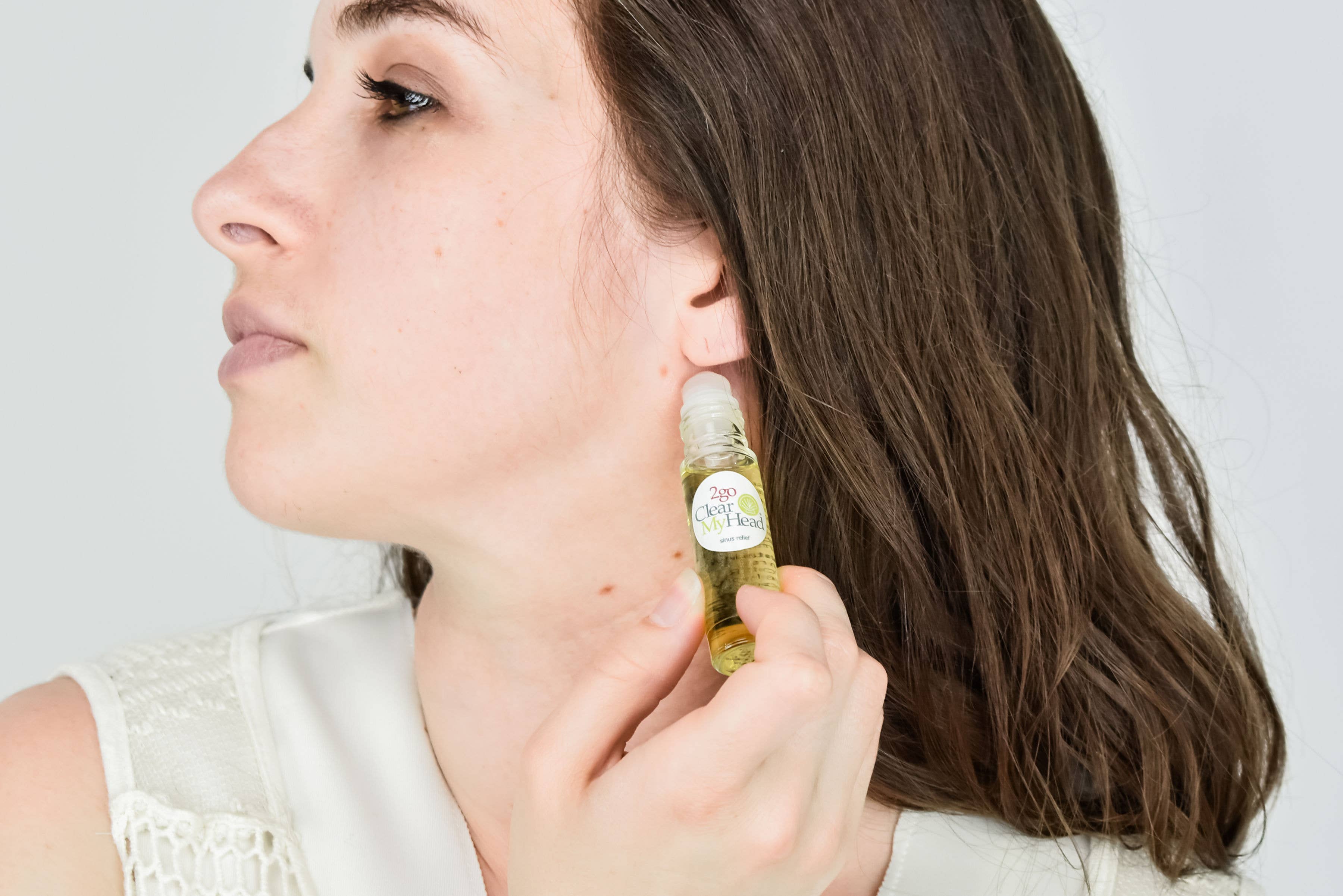 Clear My Head Ltd - Wholesale Essential Oil Roll-On - '2Go' SINUS /'Ache' HEADACHE Roll-On Split Pack Case8