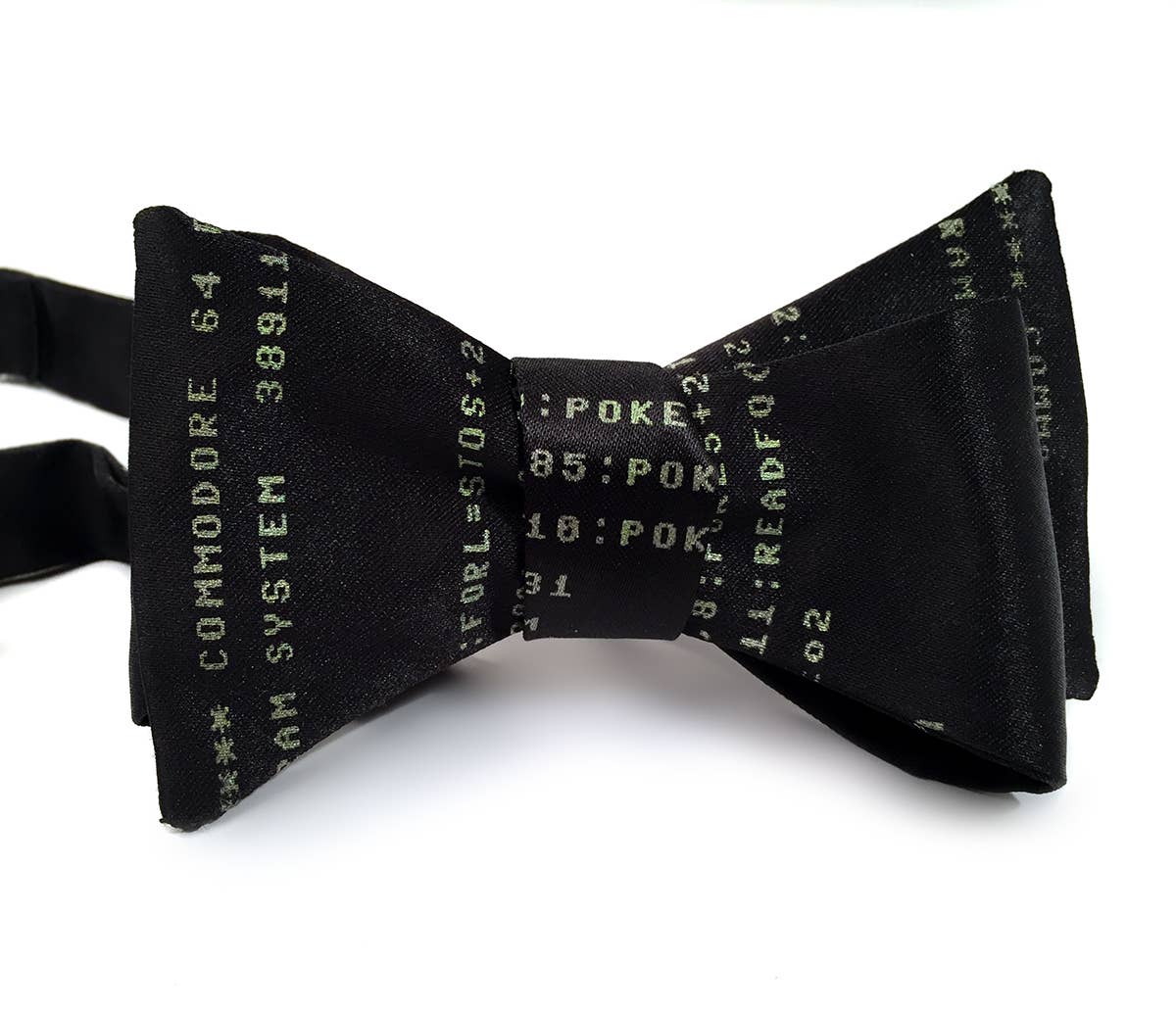 Cyberoptix Tie Lab - Wholesale Bow Tie - Men's - C64 BASIC Code Bow Tie1