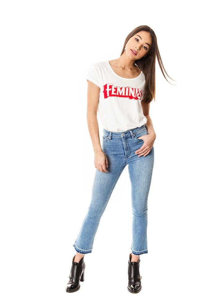 Skylar Yoo - Wholesale Screen Printed T-Shirt - Women's - Feminist1