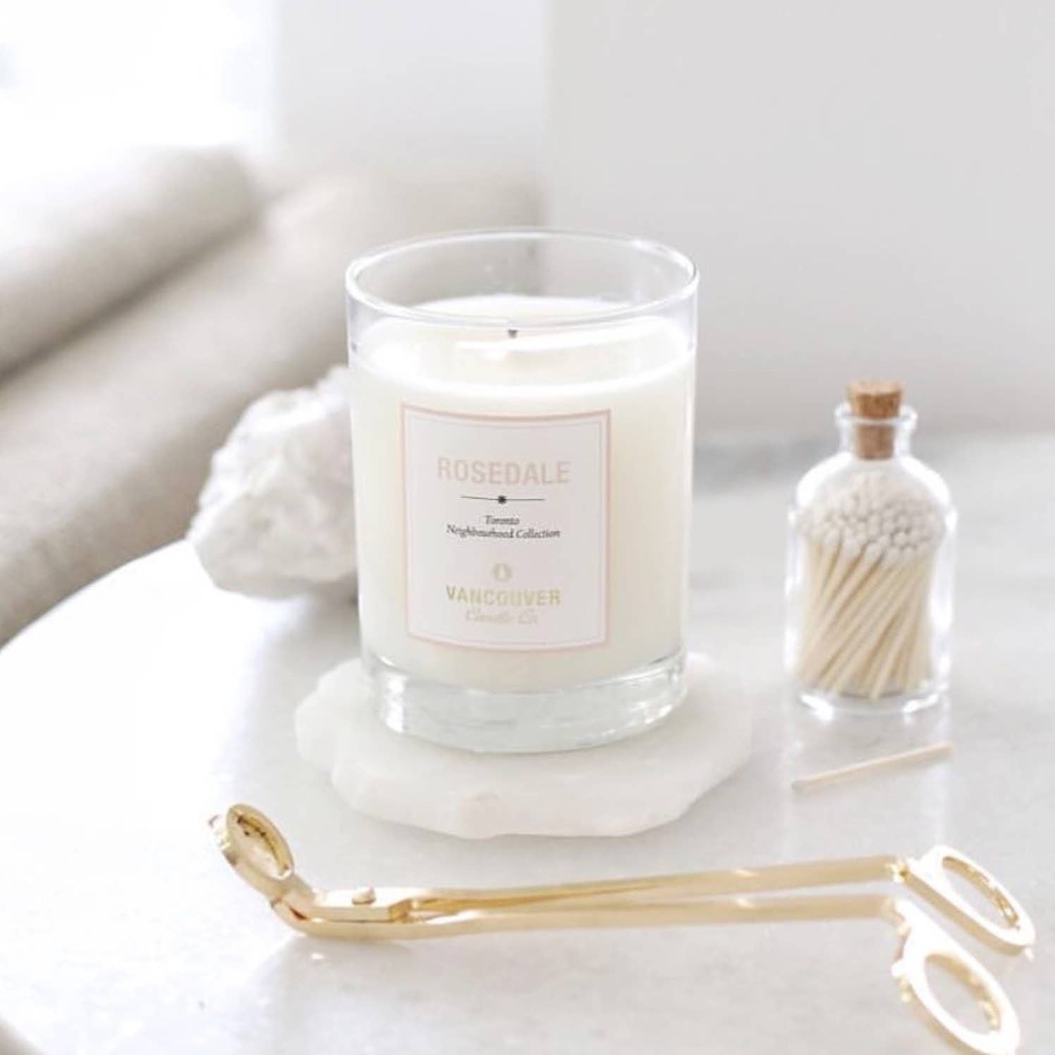 Frankie & Claude - Wholesale Matches - Classic White Matches in Glass Jar – Minimalist & Summer Dec3