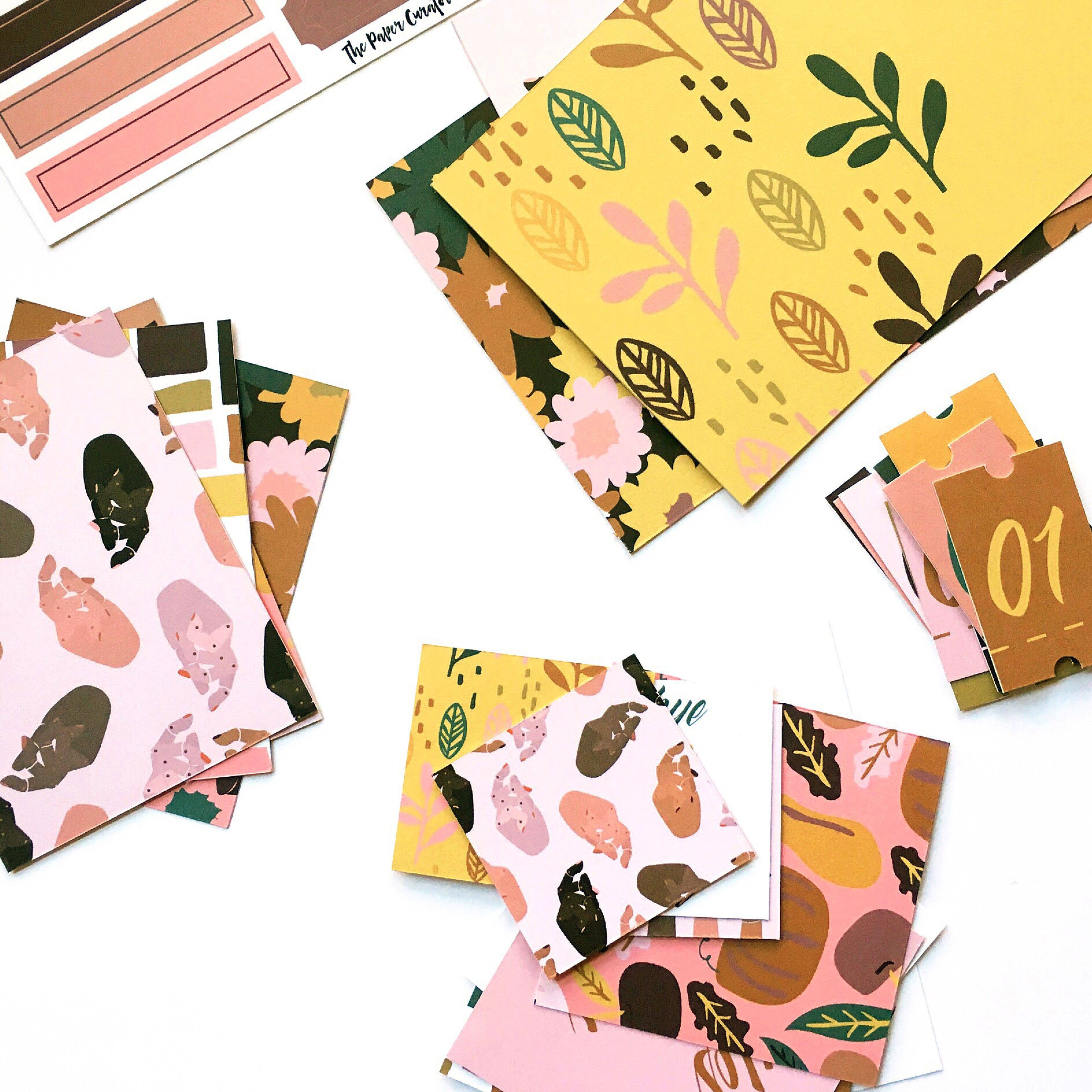 The Paper Curator - Wholesale Scrapbook - Crisp Air Scrapbook Kit1