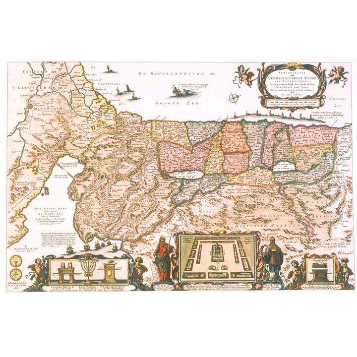 Terre Sainte 1650 pour la vente par Historic Urban Plans, Inc.