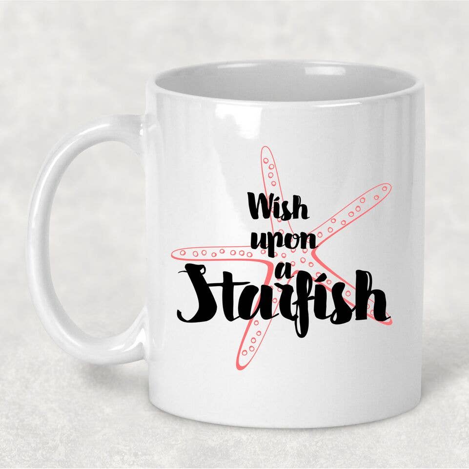 Dasha Alexander - Wholesale Coffee Mug - Wish Upon A Starfish Mug0