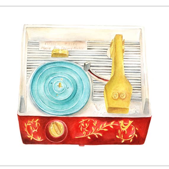 Fisher pris rekordspelare Fine Art Print för wholesale av MFC Studio