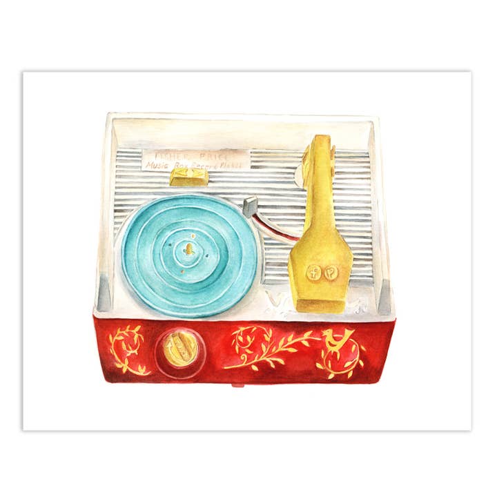 Fisher Price Record Player Fine Art Print for wholesale by MFC Studio