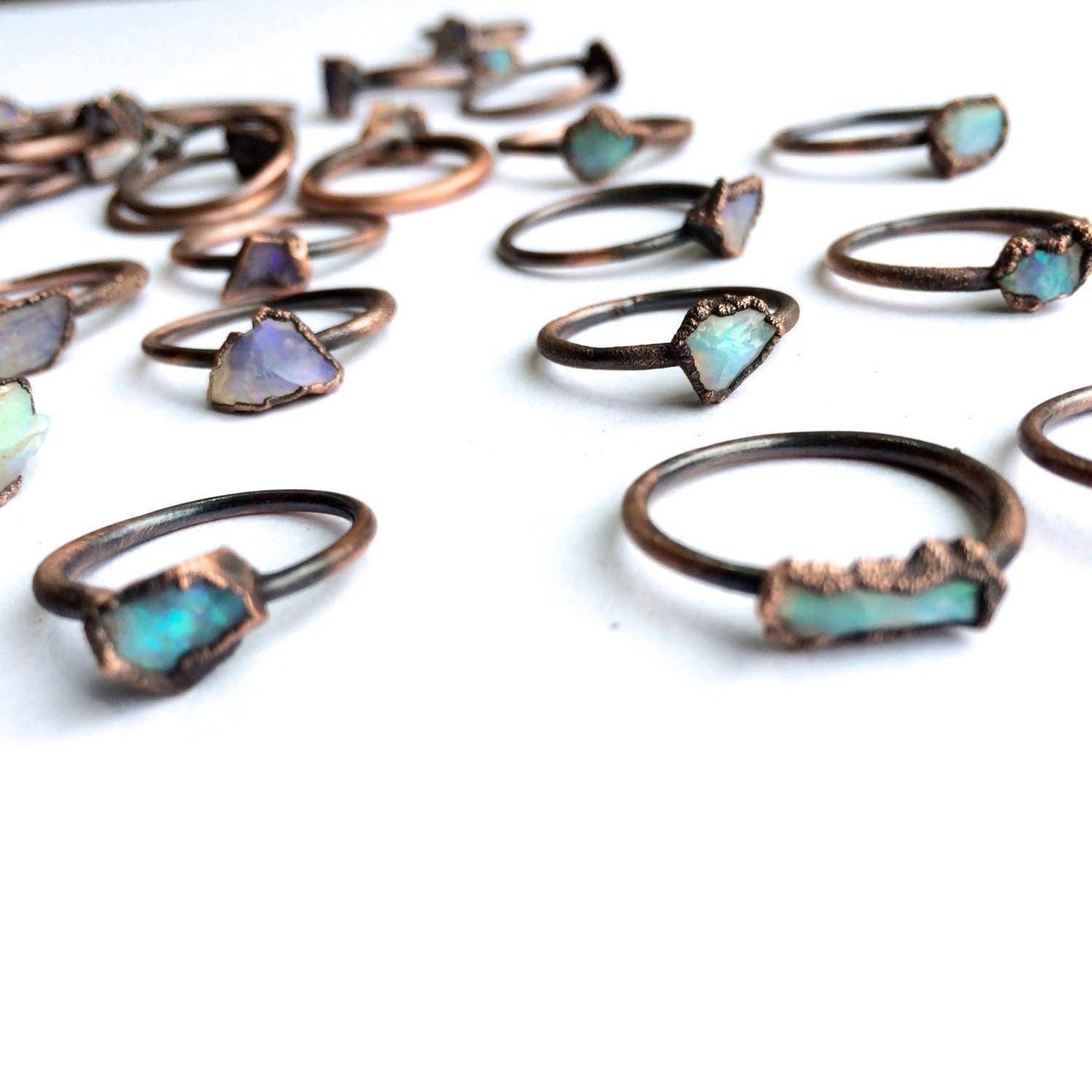 HAWKHOUSE - Wholesale Cocktail/Statement Ring - Raw Opal Ring3