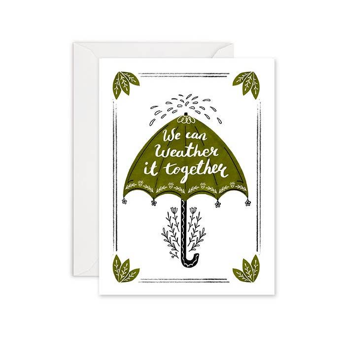 Paraguas - Tarjeta de compasión para venta al por mayor de Dot&Jot
