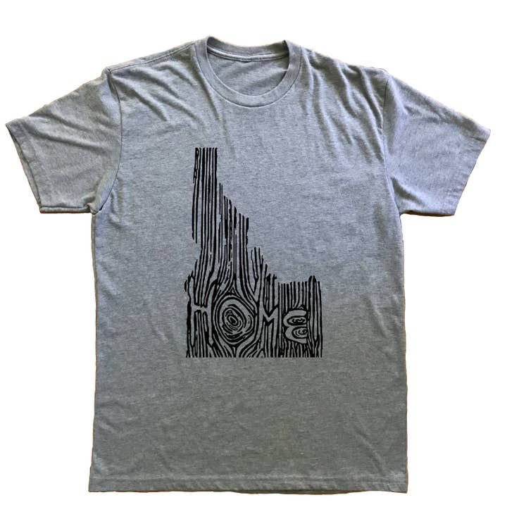 XXL - Idaho Ingrained State Unisex T-Shirt for wholesale by Ingrained Apparel