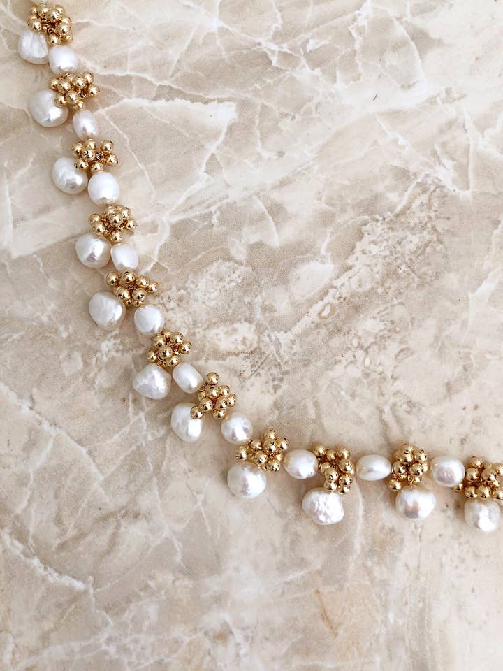 Barock ögla halsband för wholesale av Christine Elizabeth Jewelry