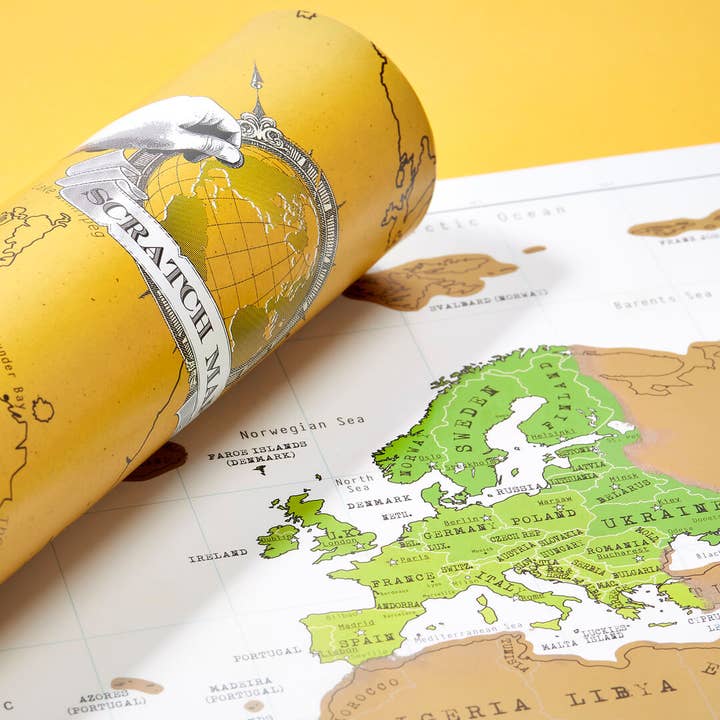 Luckies of London - Wholesale Map - Scratch Map ® - Original Edition4