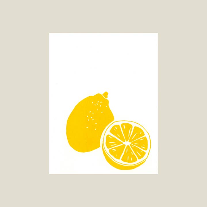 Myer lemon card for wholesale by Kinaloon