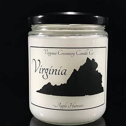 US2-Virginia 16oz Jar for wholesale by Virginia Creamery Candle Co.