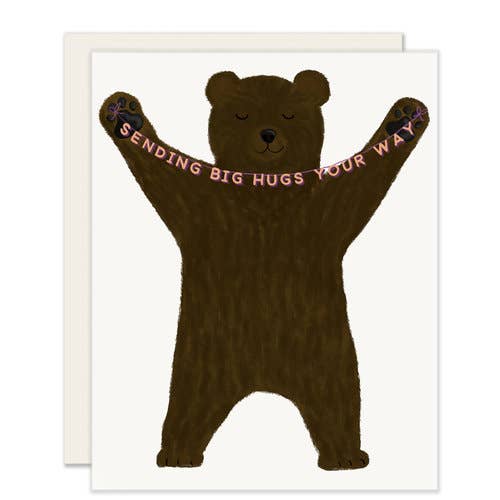 Slightly Stationery - Wholesale Friendship Card - Bear Hugs | Friendship Card | Sympathy Card