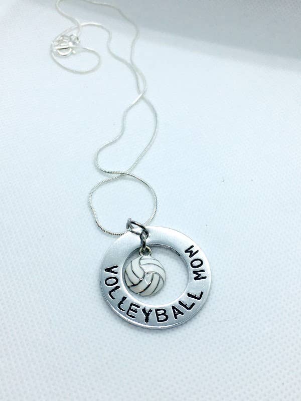 Me and My Sweet Pea - Wholesale Pendant/Charm Necklace - Volleyball Mom2