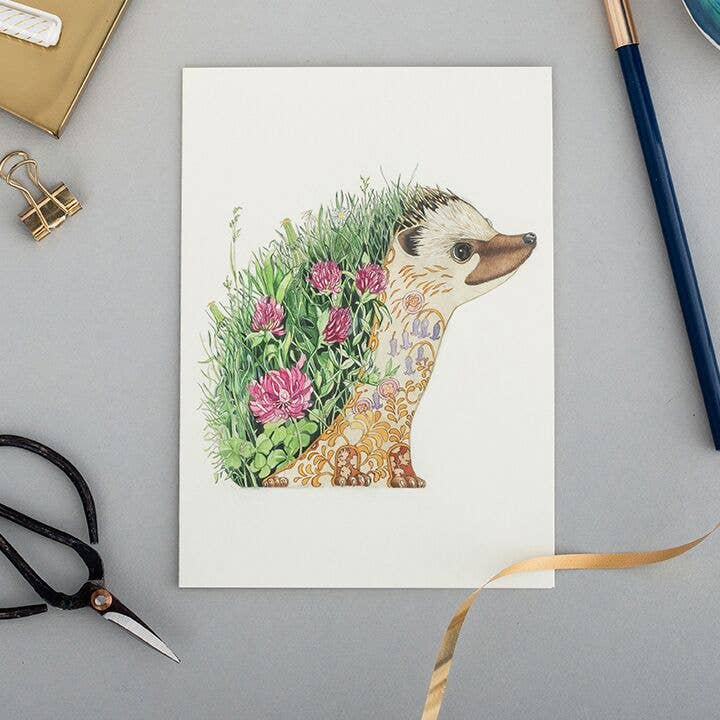 The DM Collection ( We cover US import Duties) – wholesale Everyday greeting card – Hedgehog Card1