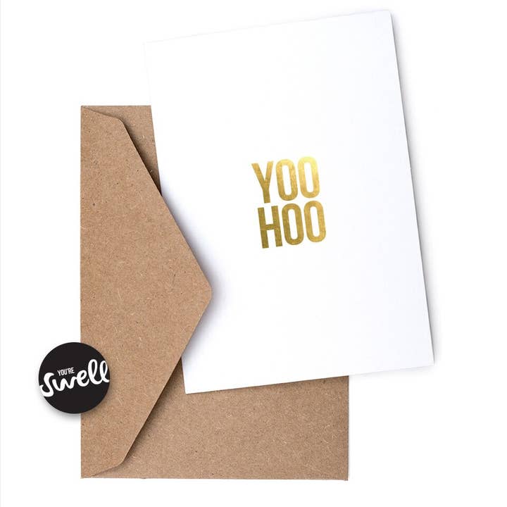 Swell Made Co. - Wholesale Everyday Greeting Card - Yoohoo Card
