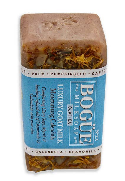 Bogue Milk Soap - Wholesale Bar Soap - No.23 Moisturizing Calendula Goat Milk Bar Soap 4.5oz1