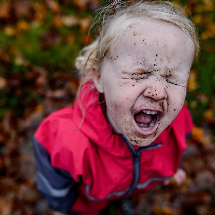 Oaki - Wholesale Rain suit – Kids - Trail Suit (Kids'), Fiery Red2