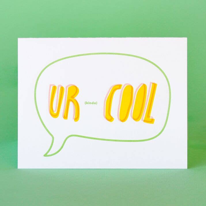 M.C. Pressure - Wholesale Everyday Greeting Card - UR Kinda Cool Greeting Card0