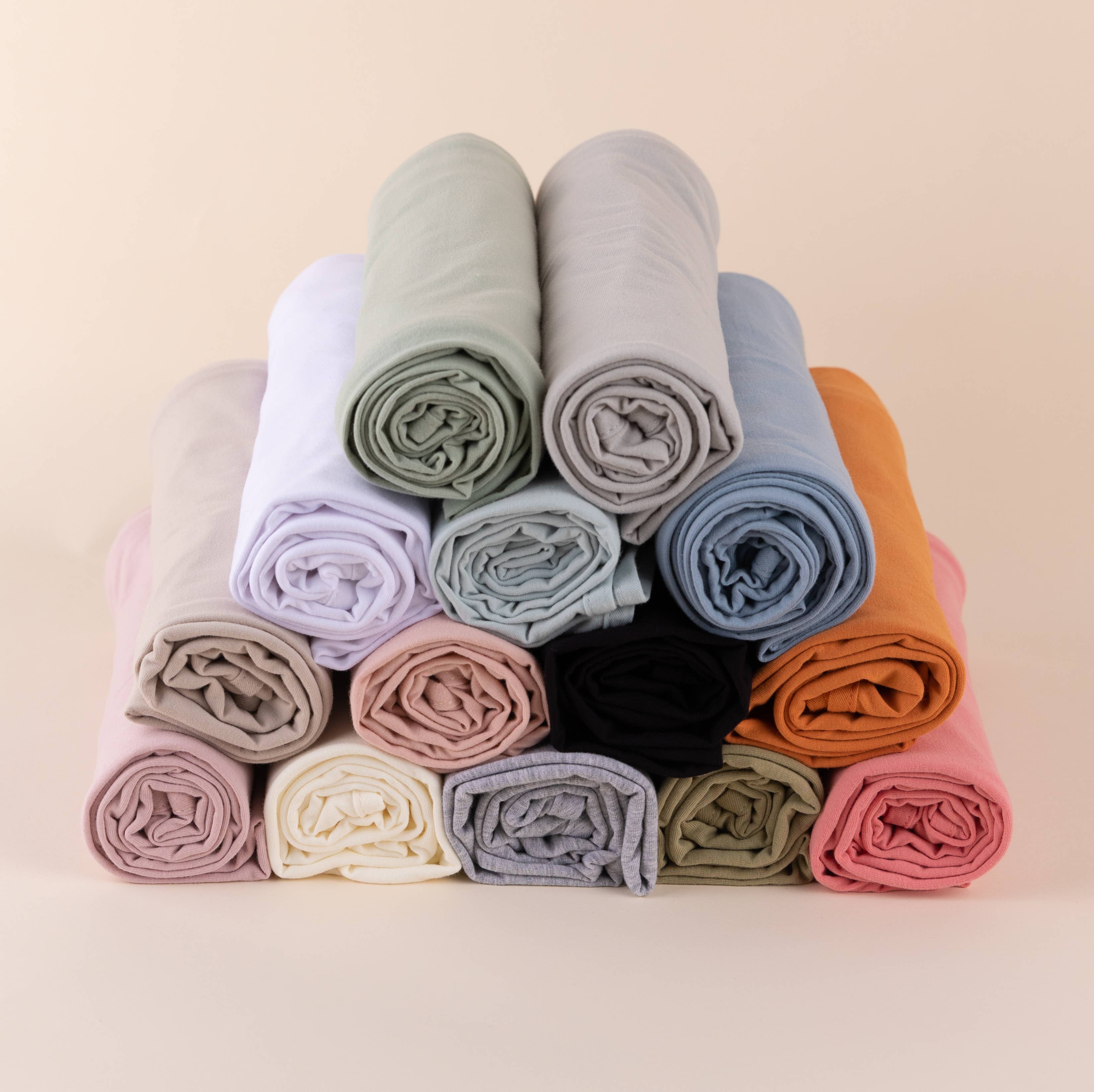 Ely’s & Co. - Wholesale Swaddle Set - Baby - Jersey Swaddle Blankets with 2 Baby Hats (variations)12