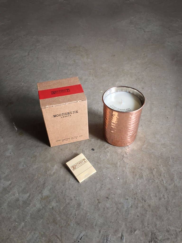 East West Bottlers - Wholesale Jar/Filled Candle - Moonshine Candle1
