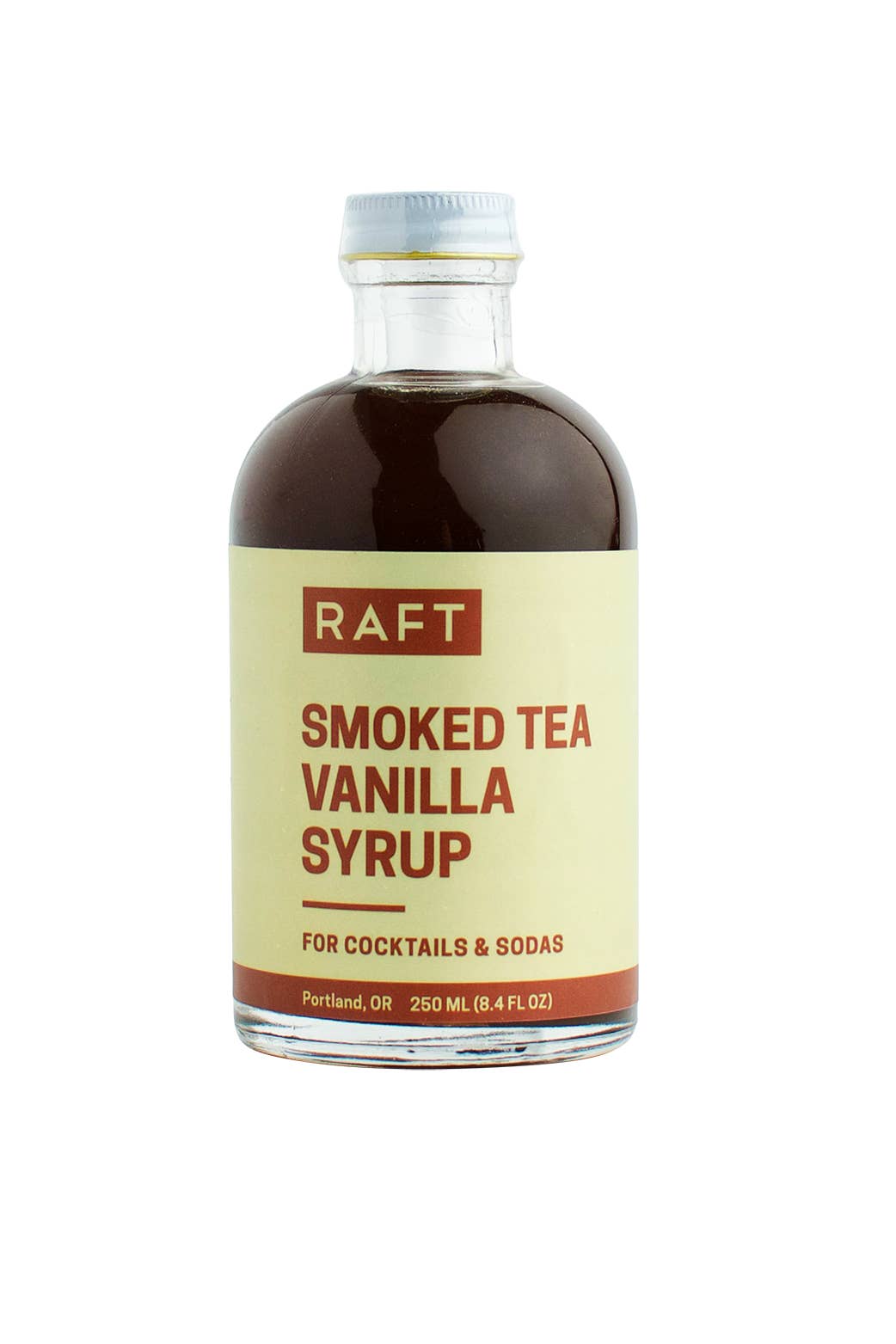 RAFT - Wholesale Cocktail Mix/Syrup - Smoked Tea Vanilla Syrup