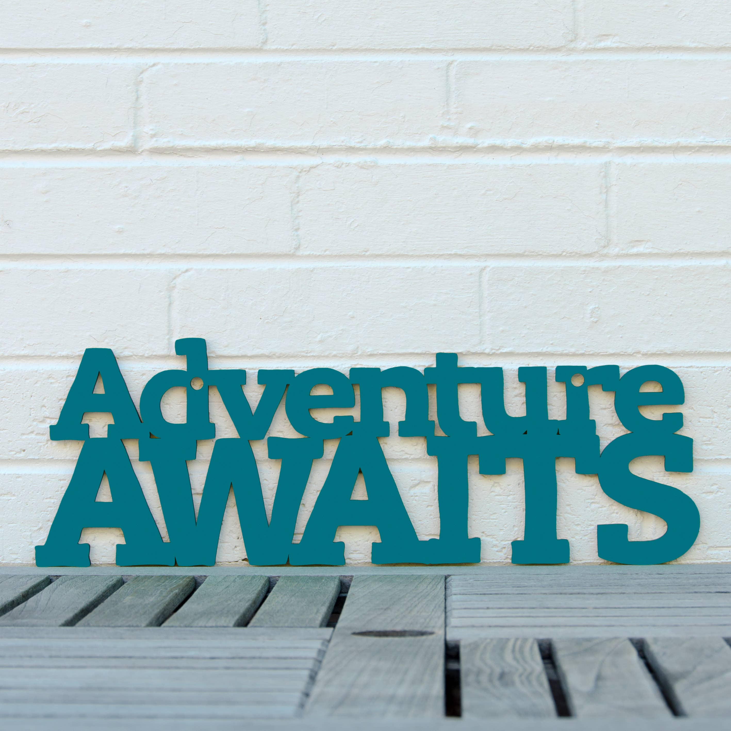 Spunky Fluff - Wholesale Wall Sign - Adventure Awaits Outdoor Lover Wall Art Sign5