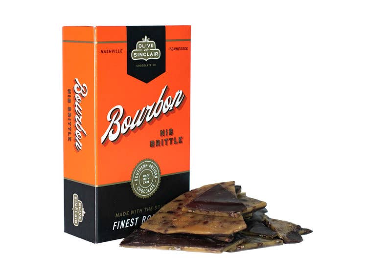 Olive & Sinclair Chocolate - Vente Nougatines - Crocant aux éclats de bourbon1