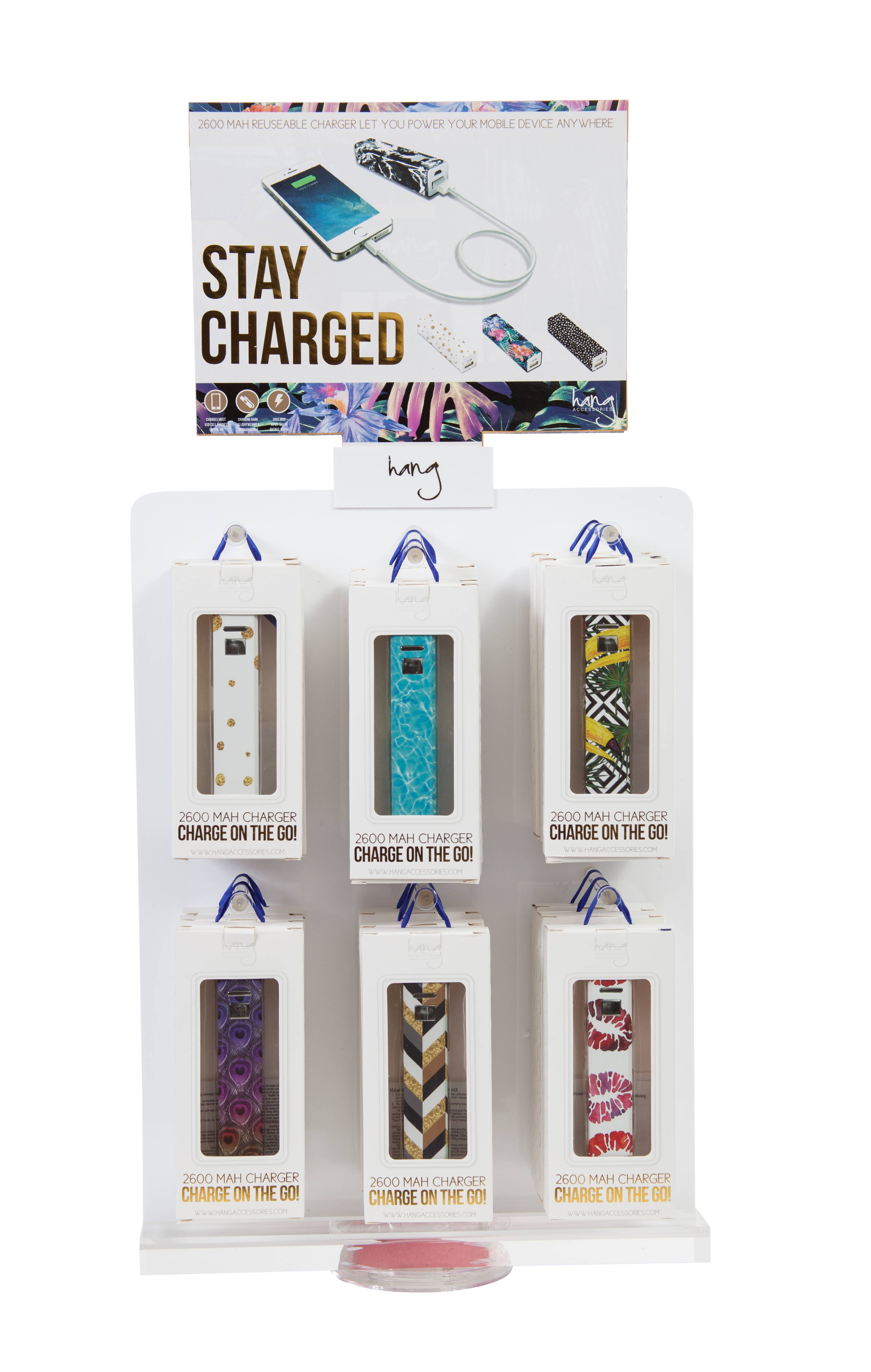Hang Accessories - Wholesale Portable Charger - Pre-Pack: Portable Phone Charger with Display1
