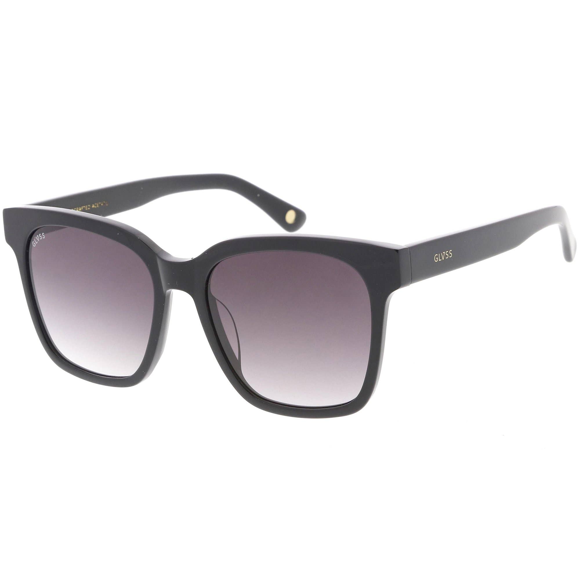 GLVSS - Wholesale Sunglasses - Unisex - Go Getter - Blk (Italian Acetate Frame)2