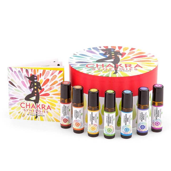 Chakra Synergies Essential Oil Set - Rollon for wholesale by Plant Therapy