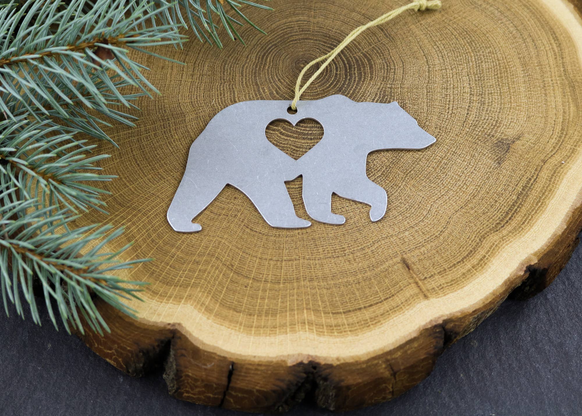 Iron Maid Art – Großhandel Verzierung – Bär Metall Weihnachtsgeschenk Weihnachtsverzierung Tier Wandern7